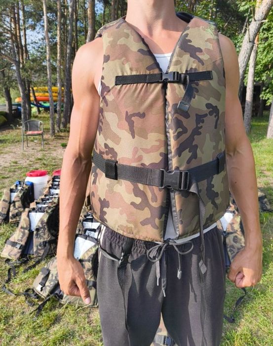 Kamizelki Olimp asekuracyjne XXL moro zielona  lub czarna