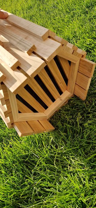 Donice drewniane doniczki