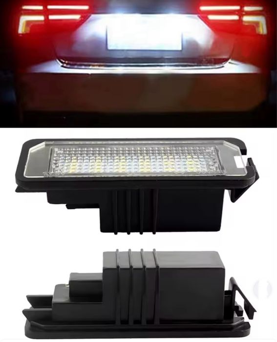 Подсветка номера VW Passat Golf PoloSuperbSeat Leon Altea освітл мото