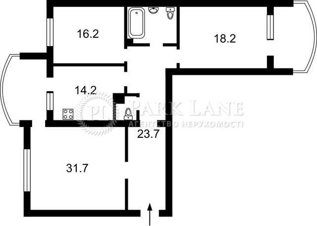 Івасюка Володимира просп 8 Велика 3К кв-ра Оазис Оболонь Мінська