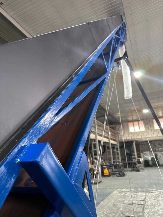 Ковшовий конвеєр під пілети, гранули, зернові, стрічковий транспортер