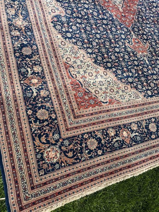 Dywan Perski kaszmir + jedwab Iran Ispahan 360x260 galeria 30 tyś