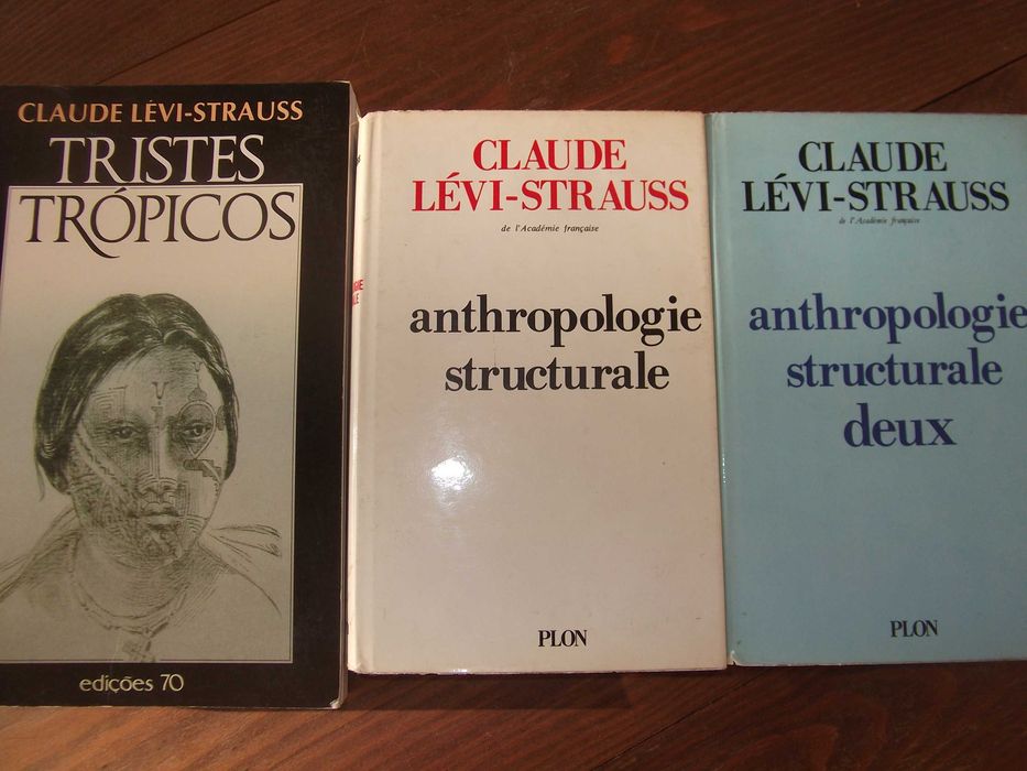 Livros Claude Lévi-Strauss - Antropologia