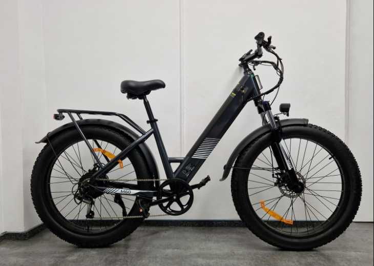 Rower trekkingowy, terenowy, fat bike, elektryczny M60 – do 105 km zasięgu | 26×4 | komfortowy