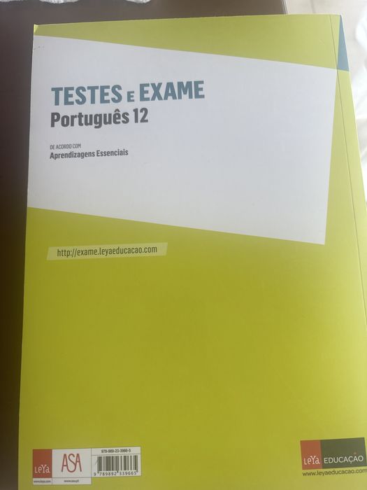 Livro Exames português 12 ano ASA novo