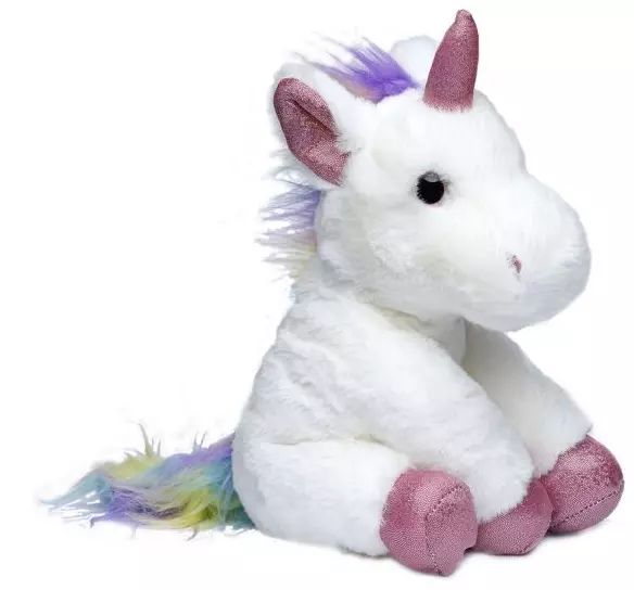 Jednorożec biało-tęczowy, 35 cm. Molli Toys