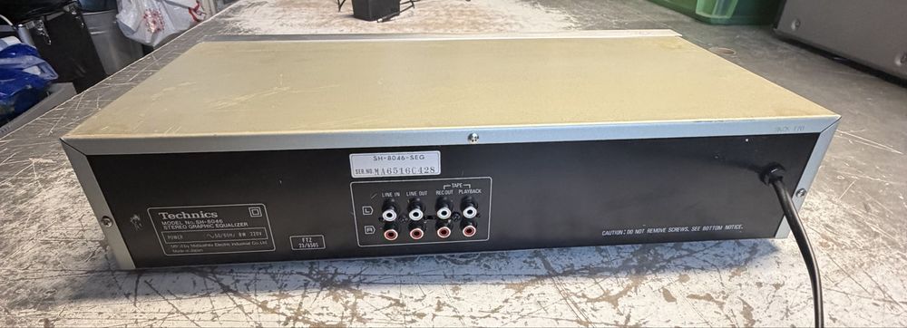 Technics sh-8046 korektor equalizer