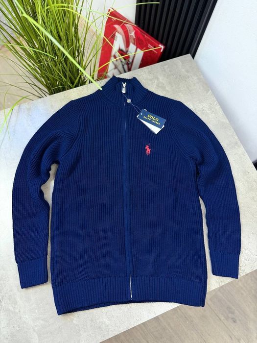 свитр кофта Вʼязана кардиган  Polo Ralph Lauren  зип zip old money