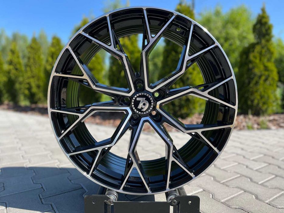 Felgi Seventy9 SCF-H 21" 9,5J ET25 5x112 Black Front Polished