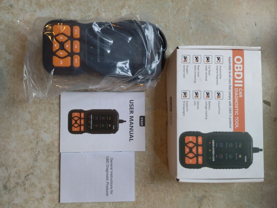 Сканер obd 2  V520   CY3001