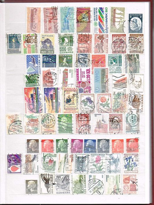 FILATELIA DINAMARCA ,bonita colecção