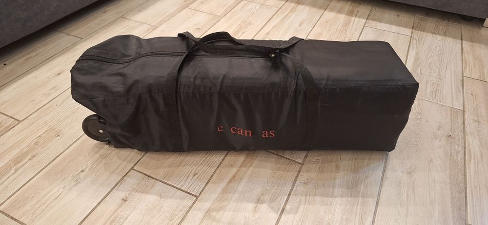 Lozeczko turystyczne Składane torba siatka 120×60