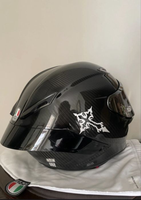 Agv Pista Gp RR + Cardo Intercom- Tamanho L