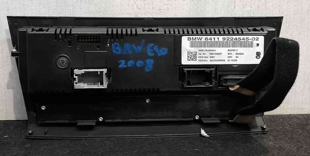 Comando Chauffage / Sofagem 64119224545-02 - BMW 3