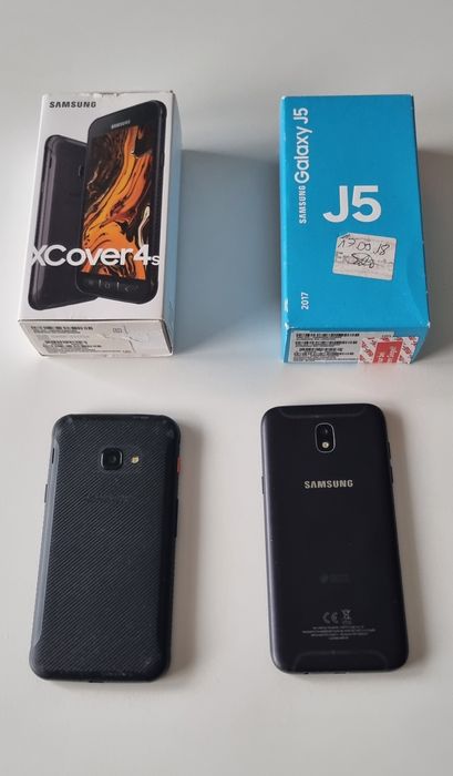 Zestaw 2 telefonów Samsung Galaxy J5 + Samusng Galaxy Xcover 4s