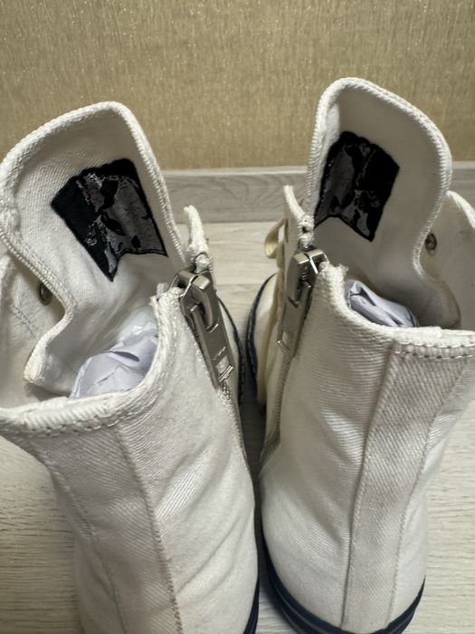 Кросівки Rick Owens Ramones High ice blue