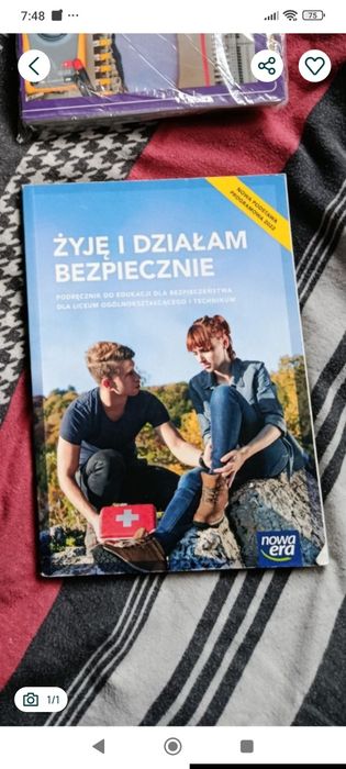 Żyję i działam bezpiecznie podręcznik darmowa wysyłka