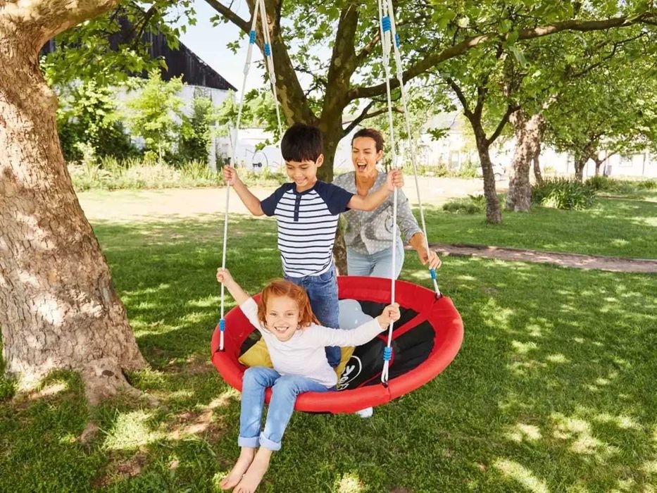Гойдалка-гніздо лелеки PLAYTIVE® | 113 см | до 150 кг | Німеччина