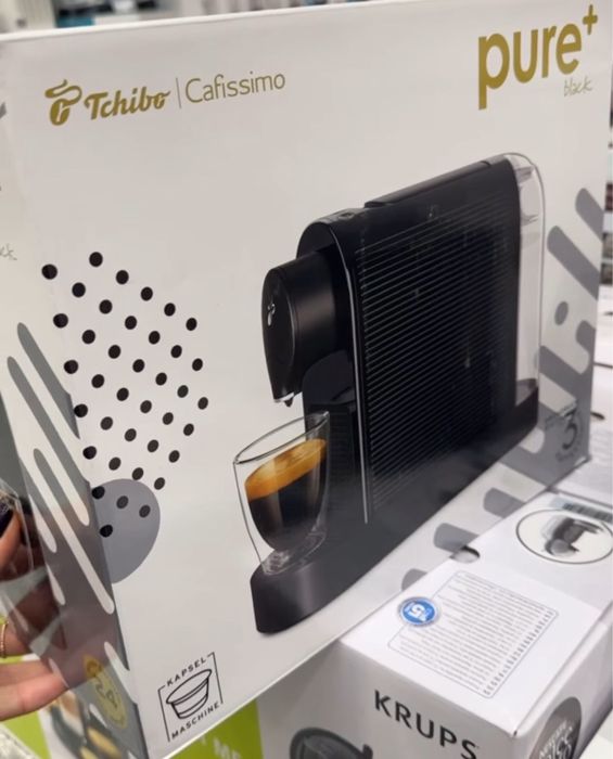 Кавомашина (Кофемашина)капсульная Tchibo Cafissimo Pure Plus Czarny