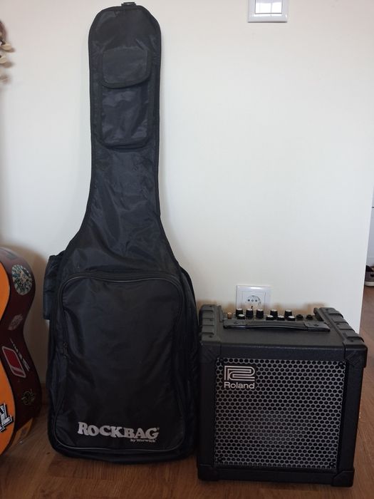 Guitarra e amplificador