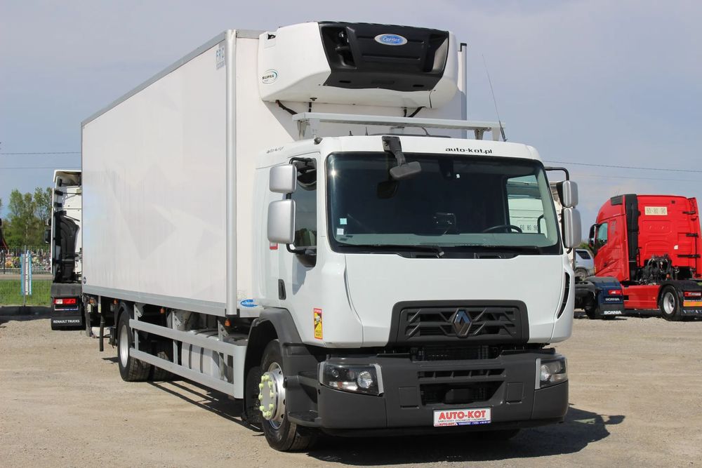 Renault D320 CHŁODNIA/*CARRIER* 1050mt / FRC 12.2026 / KAB.SYPIALNA/ EURO 6/*SERIWIS*/ SUPER STAN  Import FRANCE / auto-kot.pl /