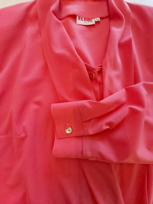 Malinowa koszula wizytowa Elcol rozm. 44