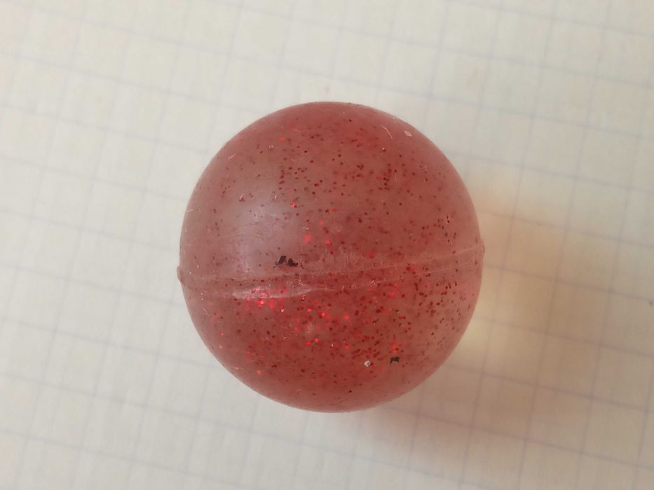 Piłka kauczukowa 2,5 cm z brokatem Zabawka dla dzieci