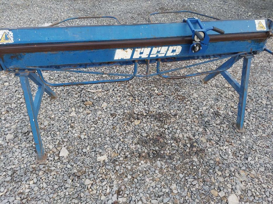 Giętarka Zaginarka Krawedziarka 2,14m Nóż krążkowy Nożyce Transport