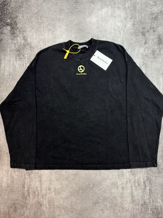 Лонгслів Acne Studios Oversized S M L XL Black erd