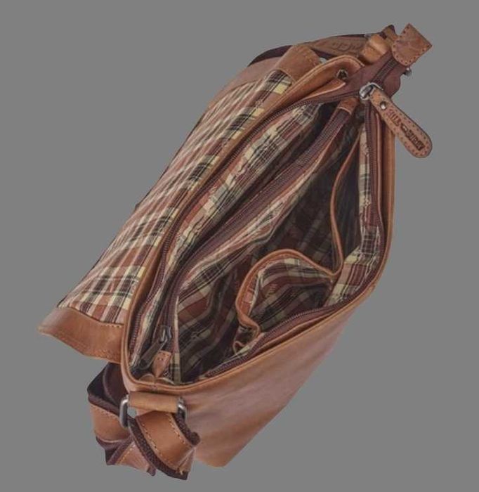 Кожаная сумка Hill Burry 3094. Германия. Натуральна шкіра