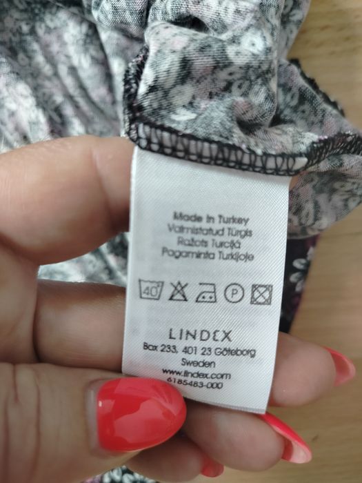 Ładna Duża Bluzka hiszpanka viskoza 48 stan idealny