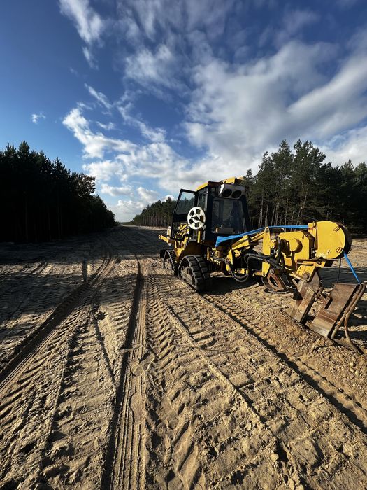 Usługi pługoukładaczem Vermeer rtx1250 światłowody