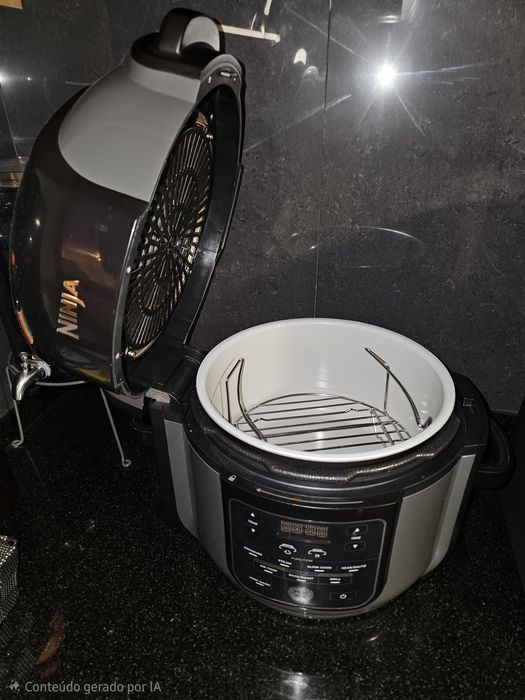 Panela Elétrica Ninja Foodi Multifunções (Air Fryer + Pressão) – Excel