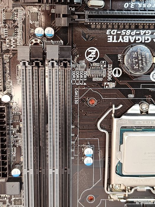 płyta główna GIGABYTE GA-P85-D3.  Intel Core i7-4790