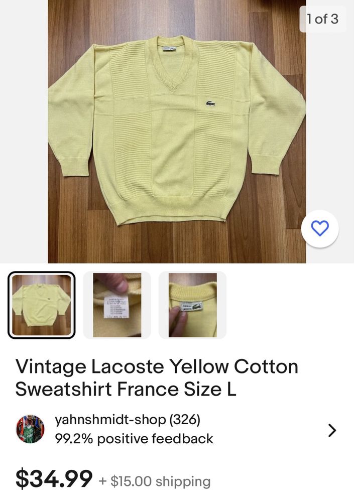 Lacoste xxl sale