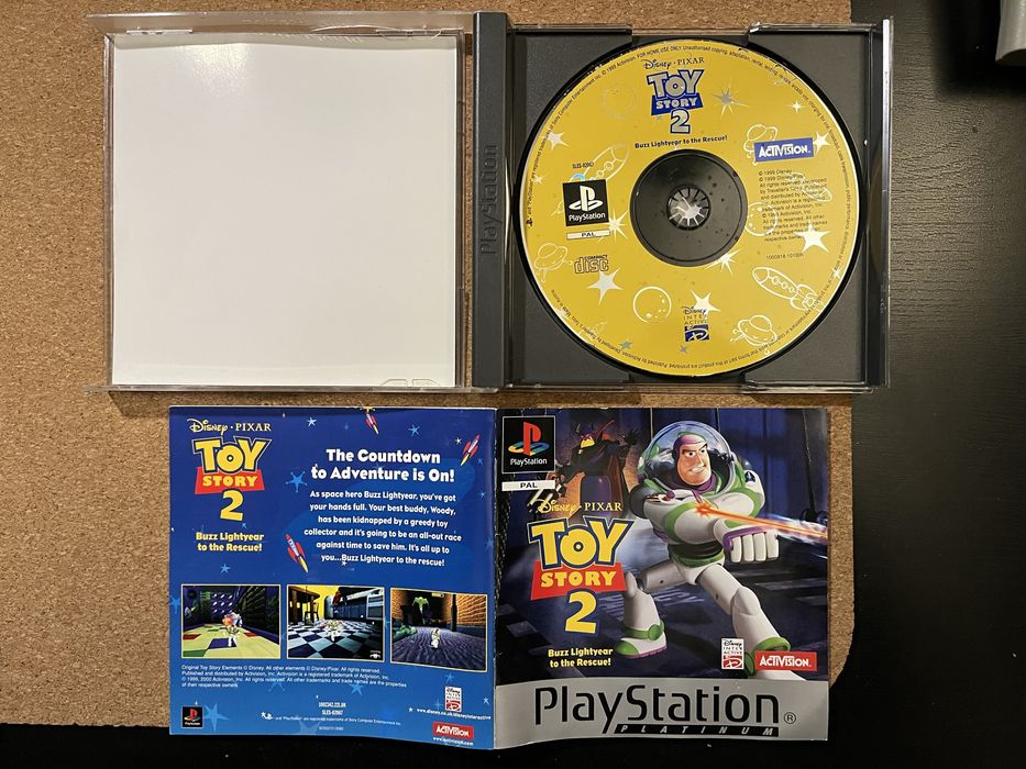 Toy Story 2  Playstation 1  PSX PS1