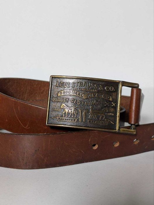 Пояс Levis Belt Made in USA Canada Century ХЛ+ розмір оригінал чудовий