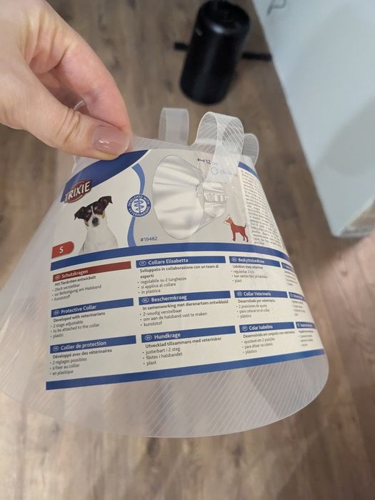 Безкоштовно віддам ветеринарний комірець