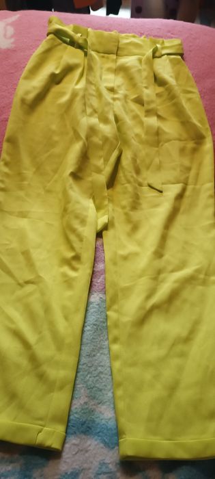 Spodnie damskie neonowe