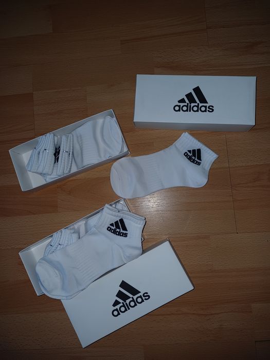 Skarpetki Adidas 2 kartoniki razem 10 par.
