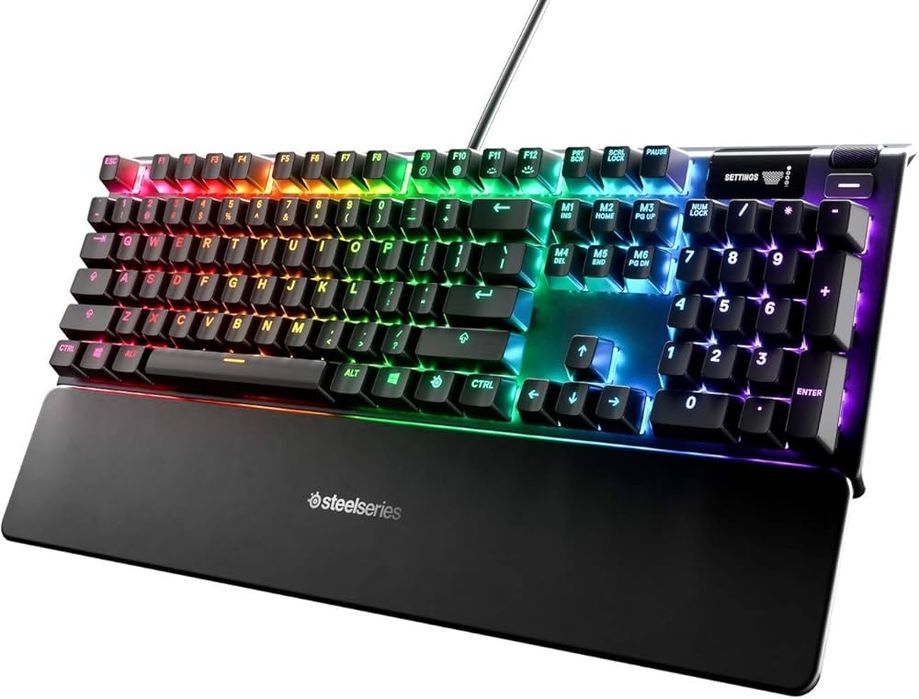 Klawiatura SteelSeries Apex 5 RGB Gamingowa USB OLED przewodowa