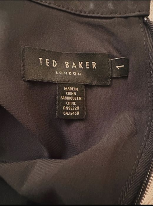 Vestido em cetim - Ted Baker