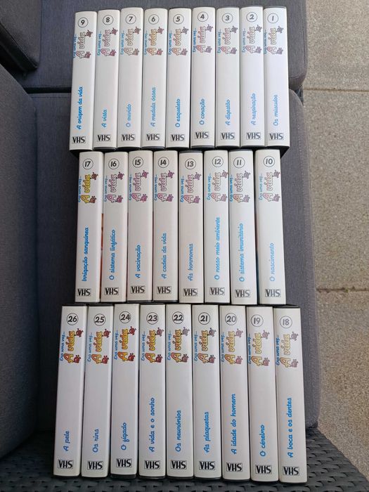 Coleção Era uma vez A vida (VHS)