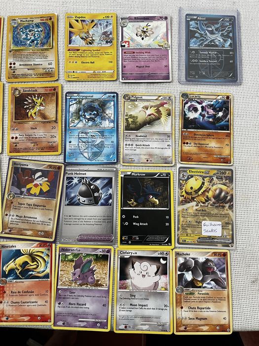 Lote cartas pokemon