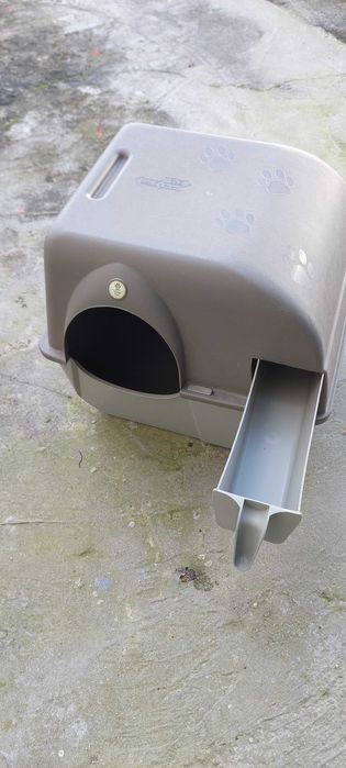 Caixa de areia automatica para gatos