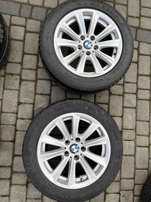 Alufelgi 5x120 17 cali BMW F10 F11 E90 opony lato 225/55/17