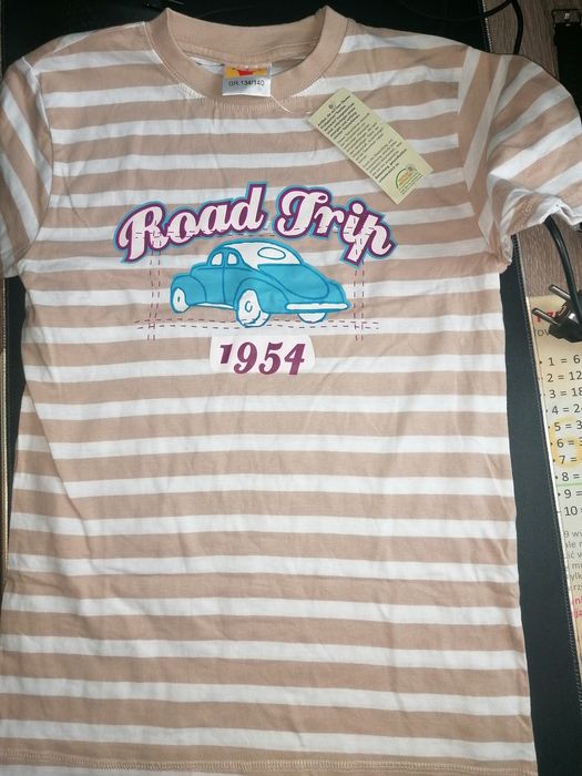 Tshirt chlopiecy nowy 134 /140,dwupak