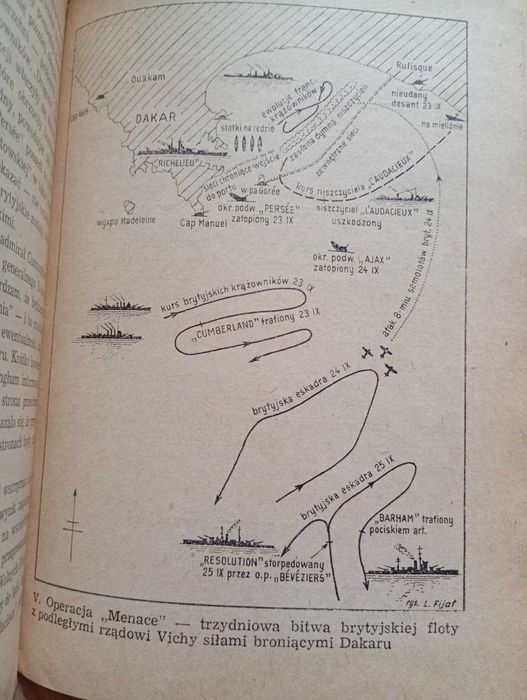 książka: ,,Od Dunkierki do Dakaru"