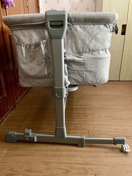 Berço Co-Sleeping 2 em 1 Kinderkraft NESTE UP – Cinza