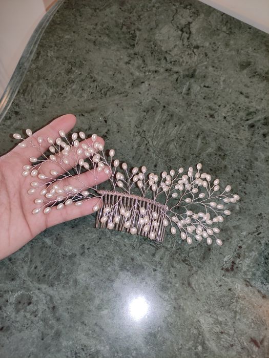 Gancho Toucado Pérolas Noiva